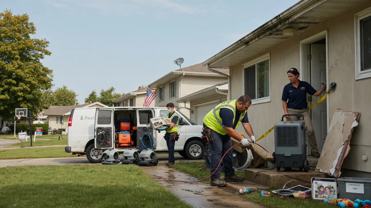 Water Damage Restoration in Ada, OH near me